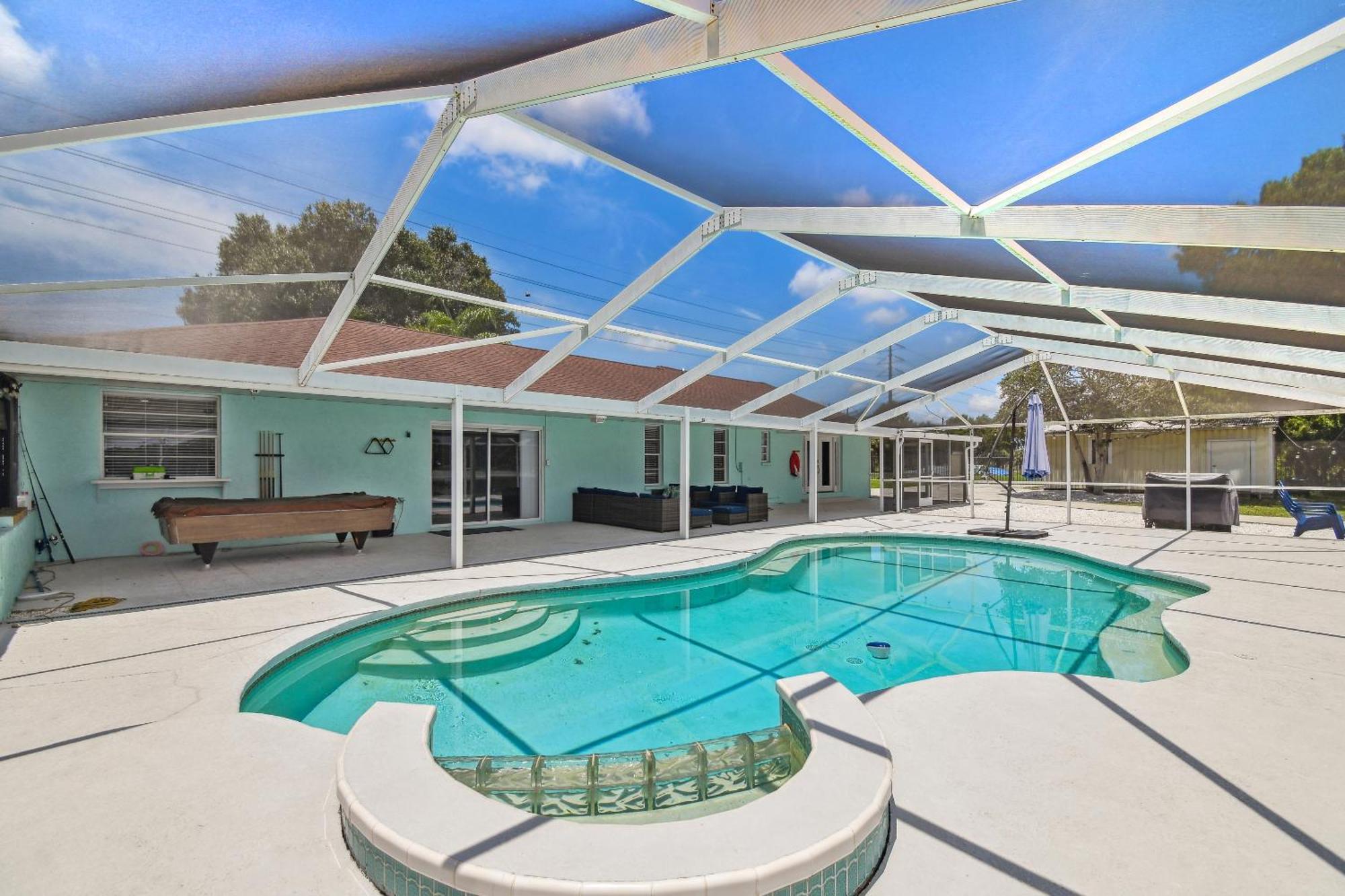 Ferienhaus House Westchase Area. Heated Pool Waterfront! Tampa