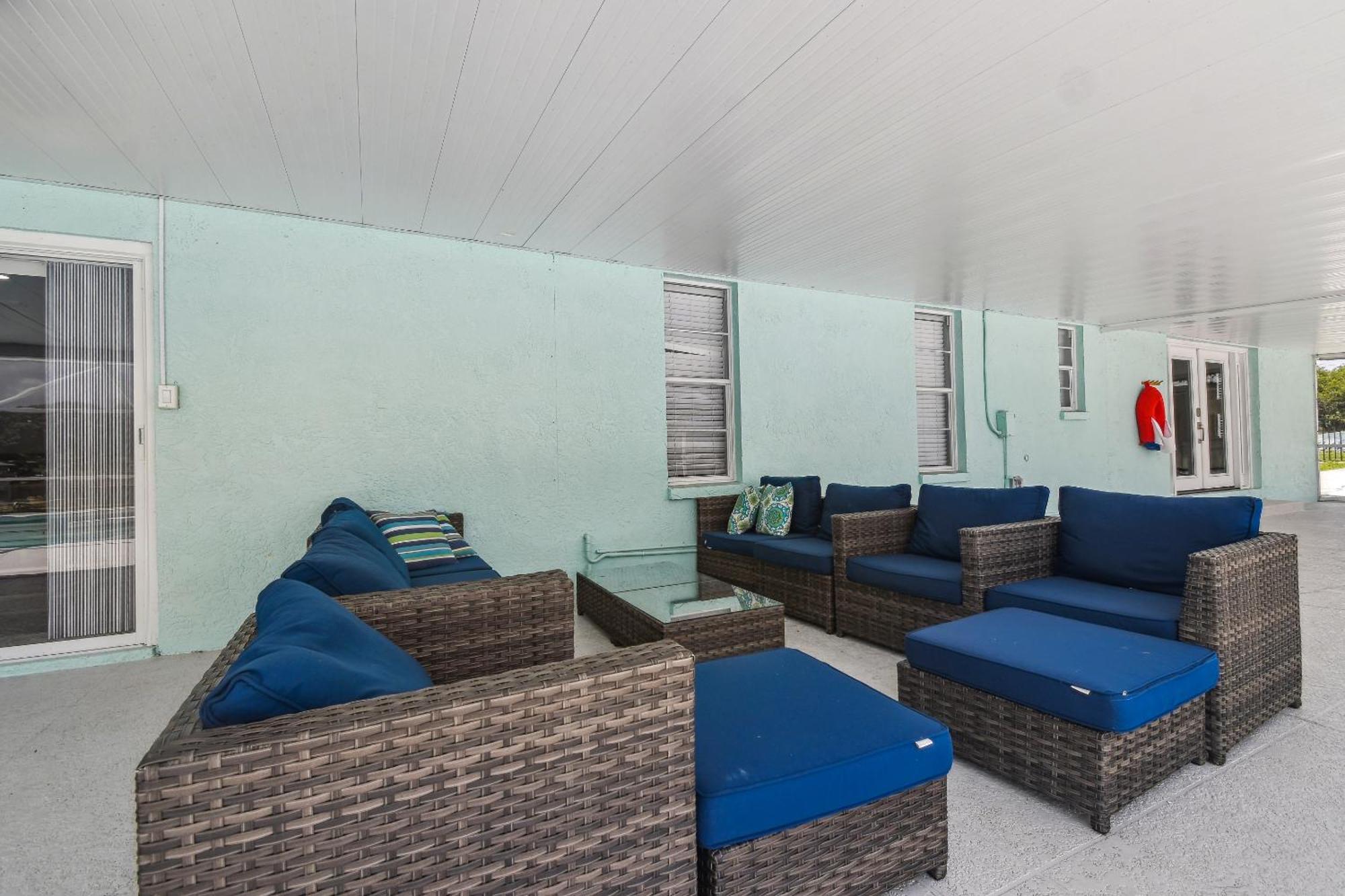 Ferienhaus House Westchase Area. Heated Pool Waterfront!